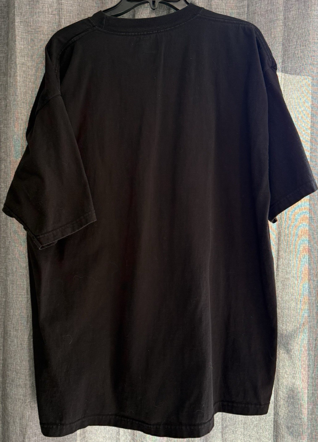 Reebok Pittsburgh Super Steelers Black T-Shirt Heavy duty Short Sleeves Mens XL