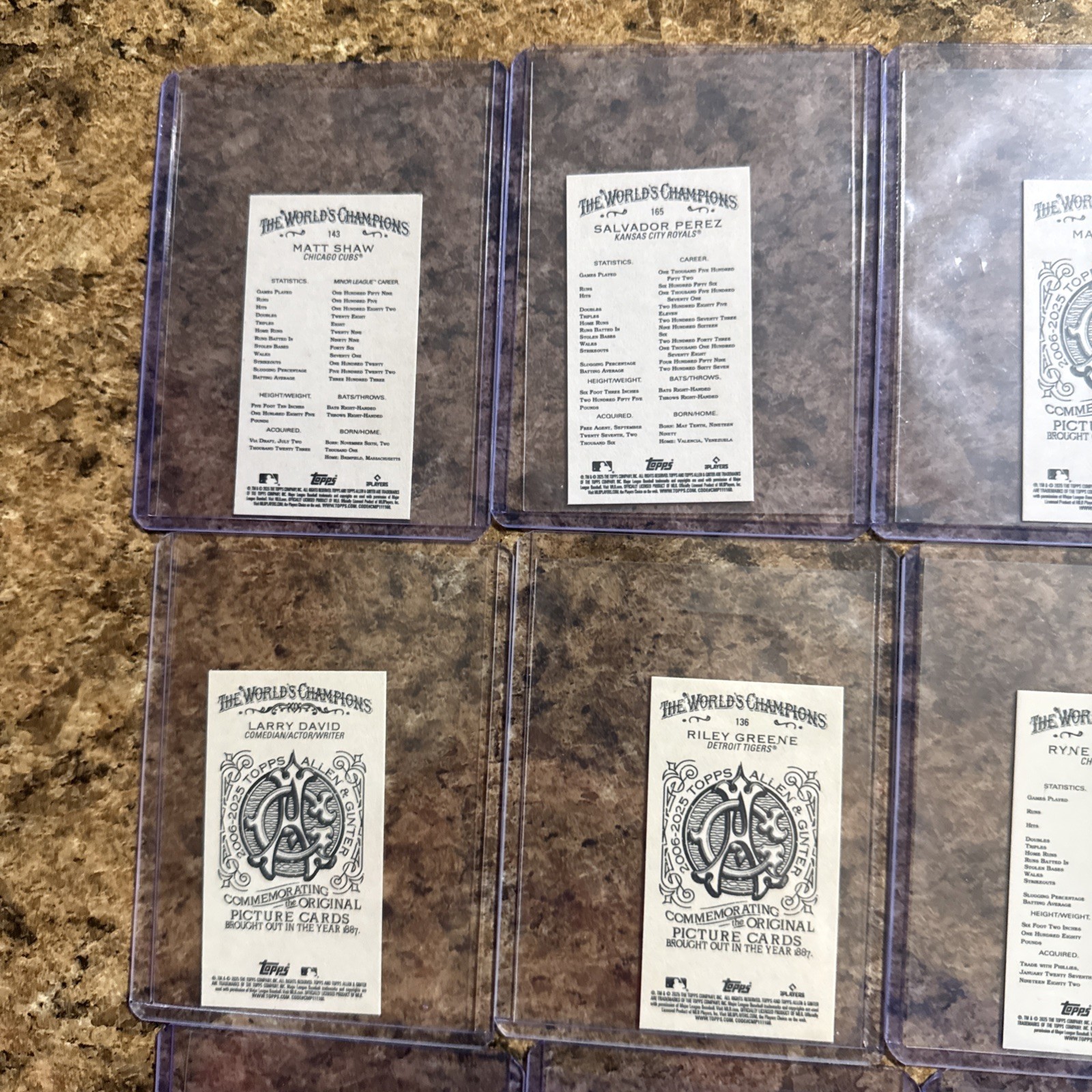 24 Allen & Ginter Mini Card Lot!