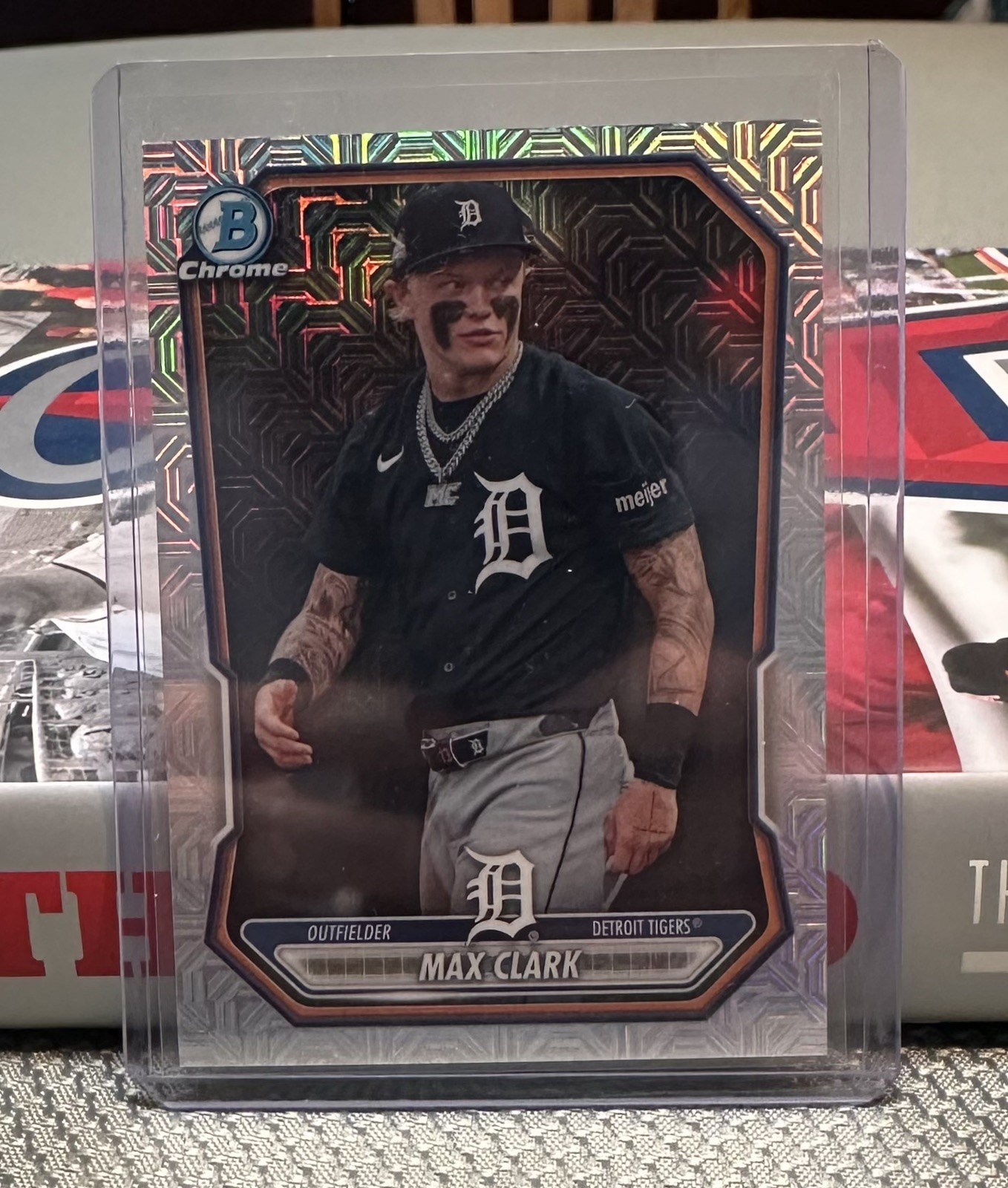 2026 Bowman Chrome SSP Image Variation Mojo Max Clark Detroit Tigers BCP-2 🔥💎