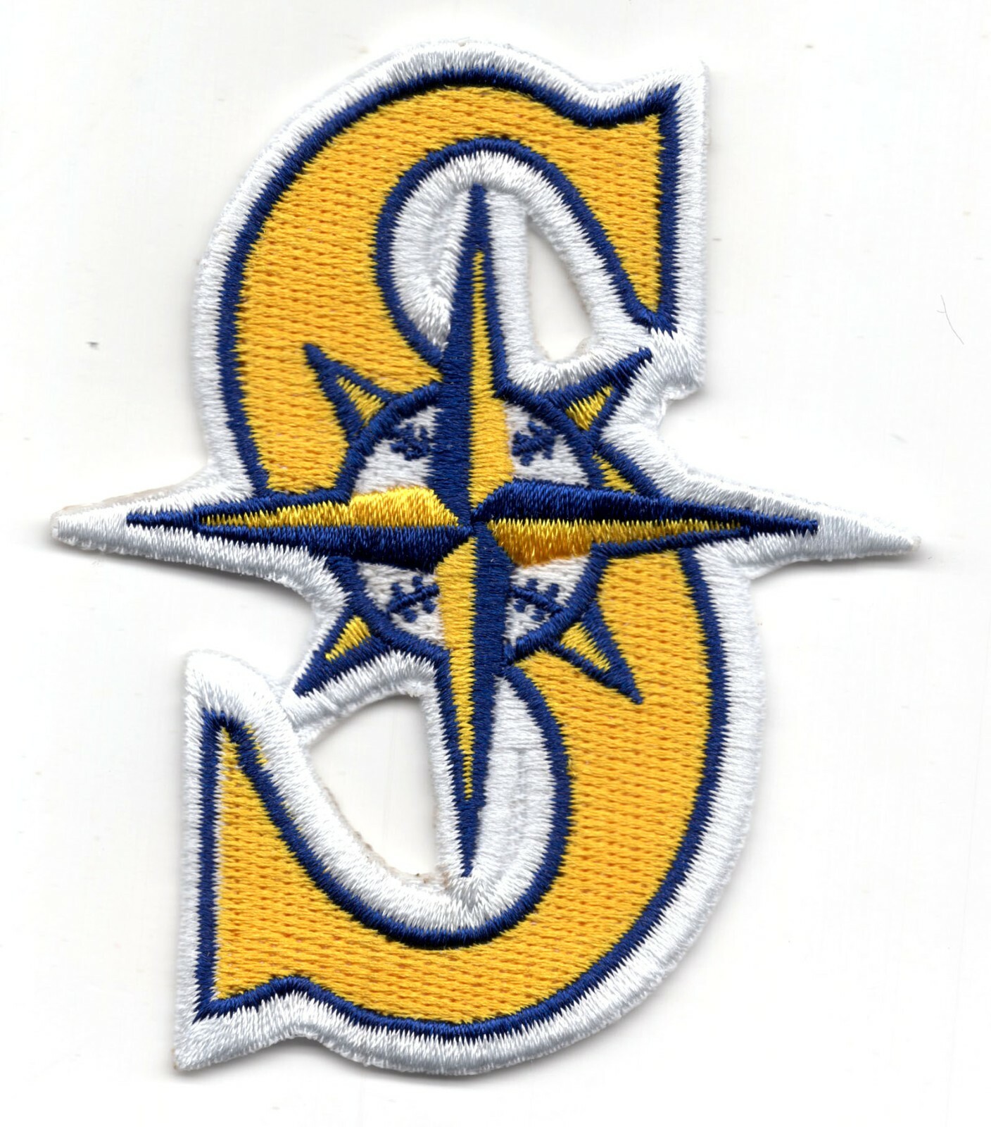 Seattle Mariners 3″ S Iron /Sew On Embroidered Patch~ Free Tracking!