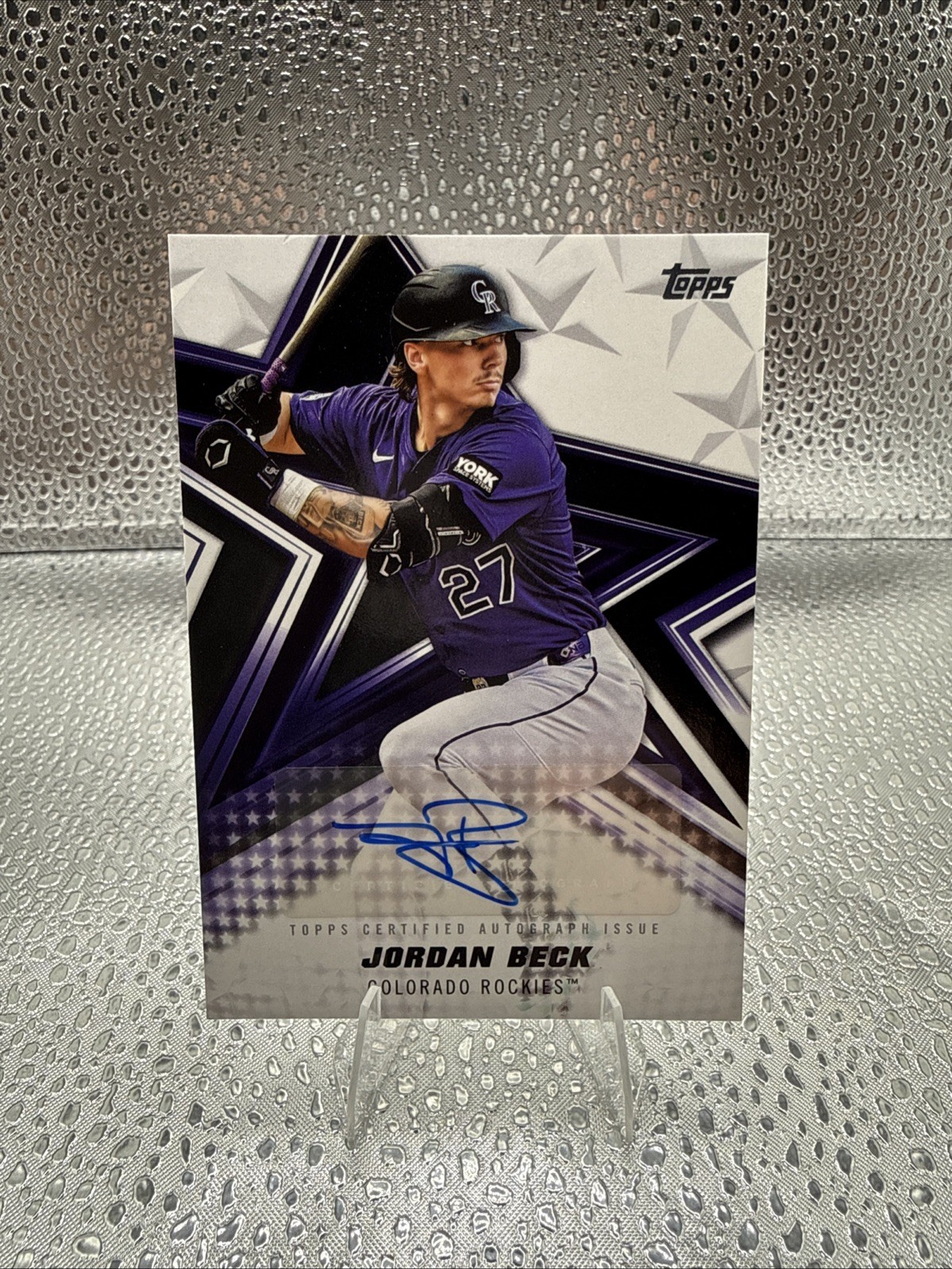 2026 Topps Series 1 – Baseball Stars Autographs Jordan Beck #BSA-JBE (AU)