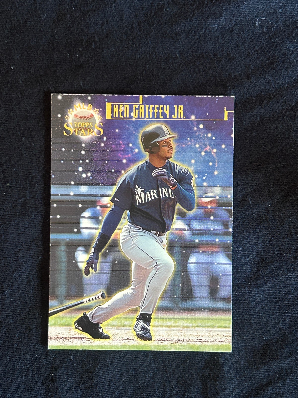 1998 Topps Stars Ken Griffey Jr. /2299 gold Parallel 100 Seattle Mariners C