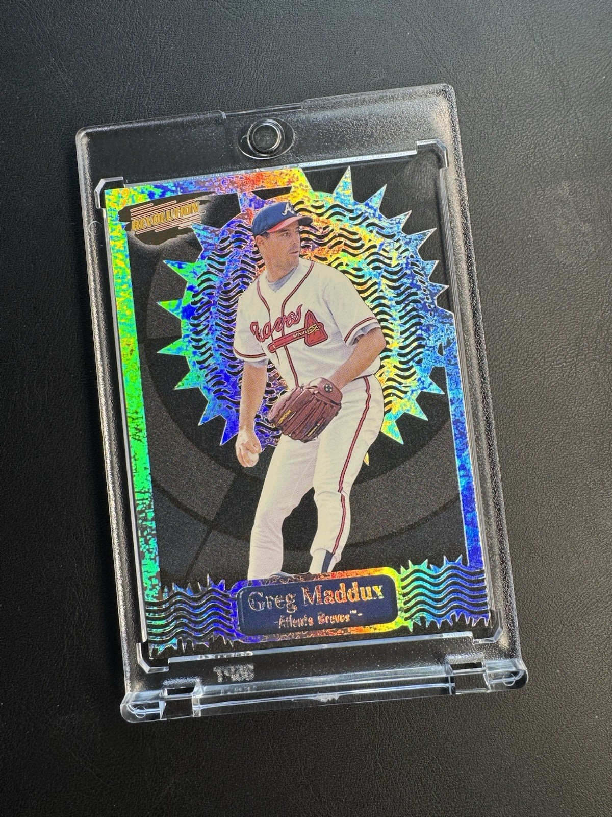 1999 Pacific Revolution – Thorn in the Side Greg Maddux #3 Die Cut Beauty!