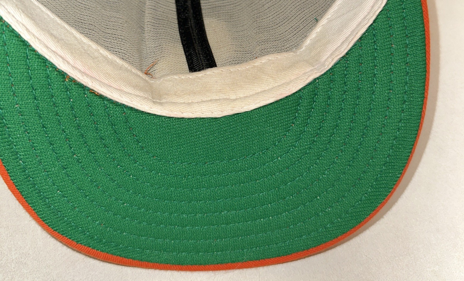 Vintage 90s Oklahoma State Cowboys DeLong Fitted Hat Cap Size 7 1/4 Made In USA