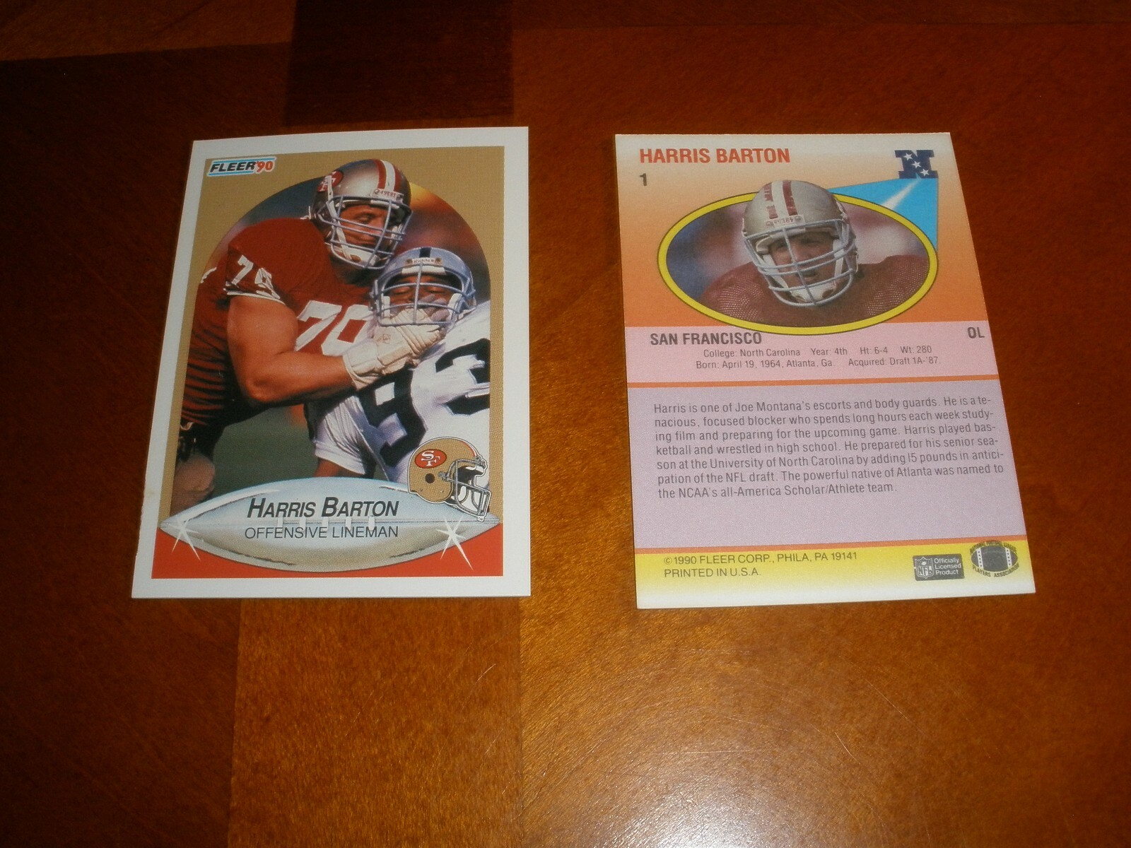 1990 Fleer Football Set Break (#251-400).99 Singles-Qty. Discounts-Free Shipping