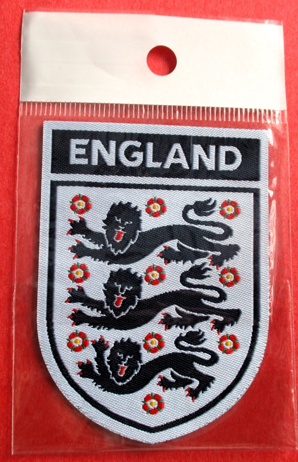 Football Club From England New Iron-On Soccer Patch 2½” (6.5 cm)
