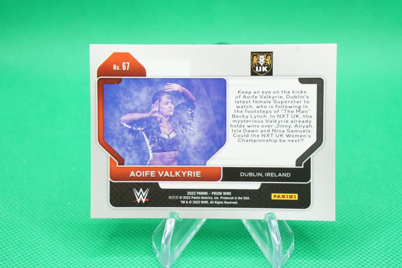 (6 Cards) 2022 Prizm WWE Base Horizontal #67 Aoife Valkyrie NXT UK S5920K