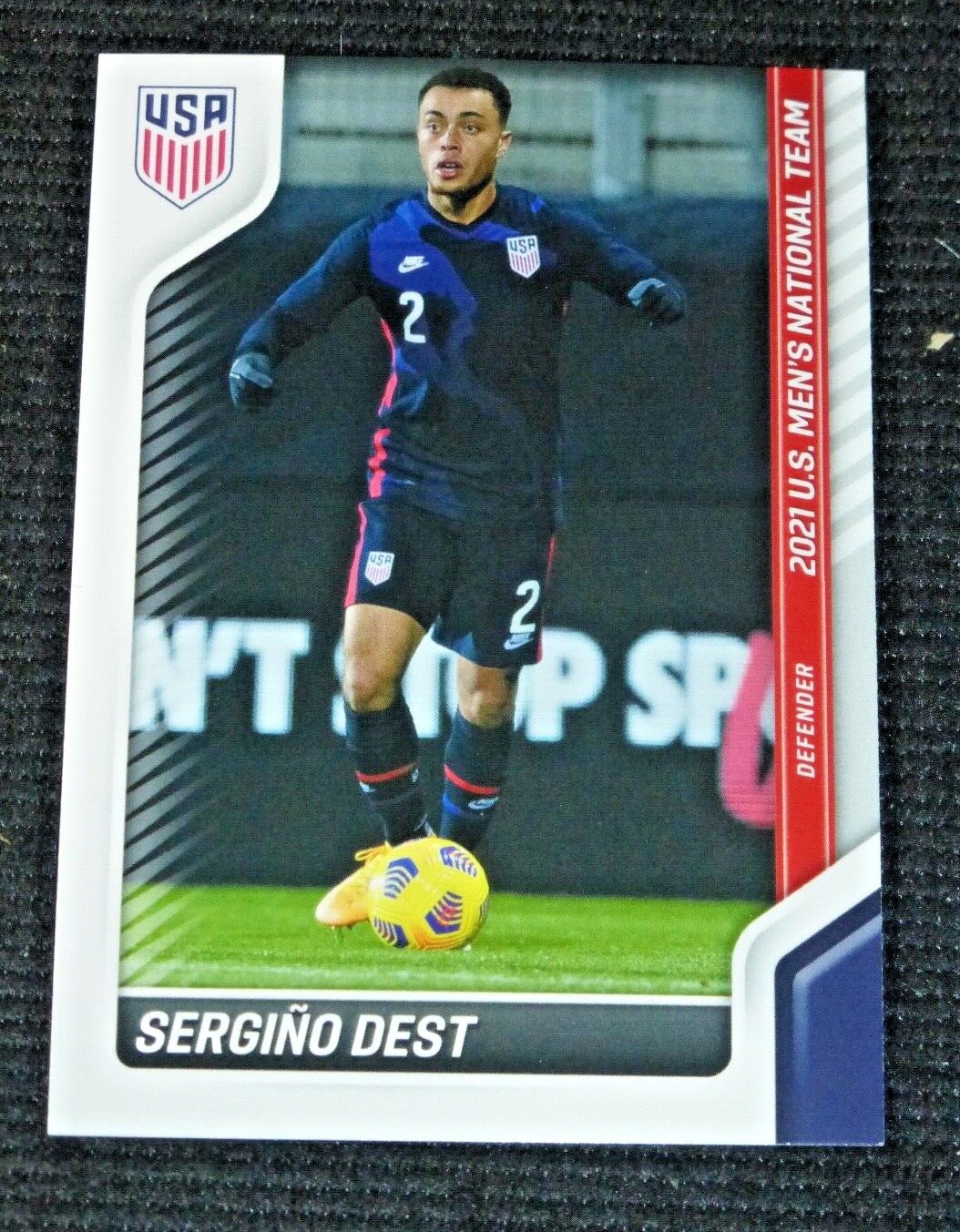 2021 Panini USA United States Men’s US National Team ~ Sergino Dest #6