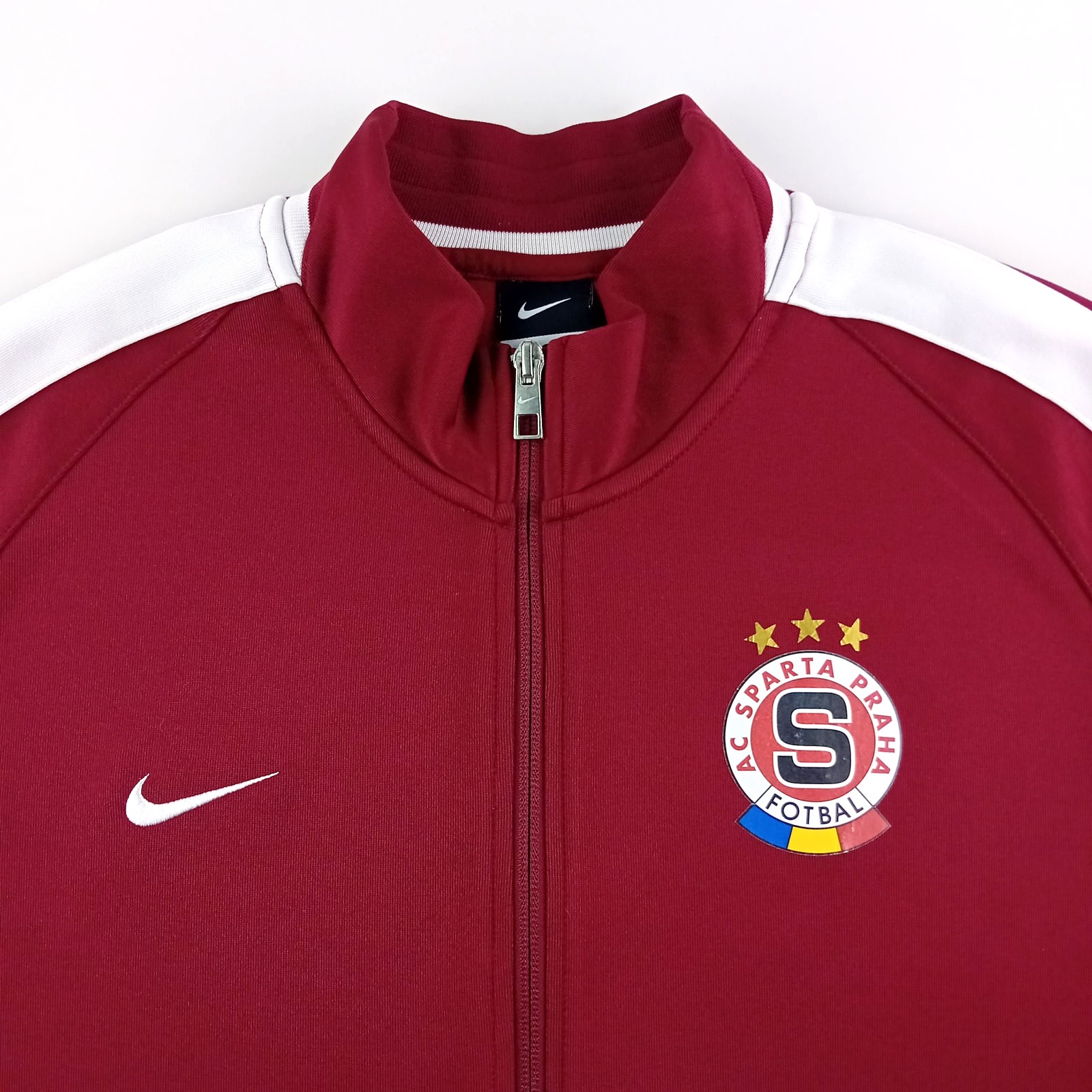 Sparta Prague Football Jacket Nike XL Training Kit Track Top 2015 2016 HG2