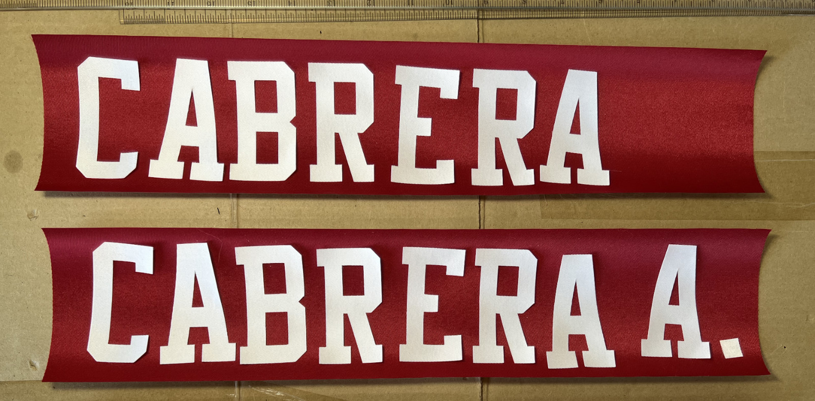 Pittsburgh Steelers UNSEWN Nameplate Namebar for your Jersey – Any Season Name