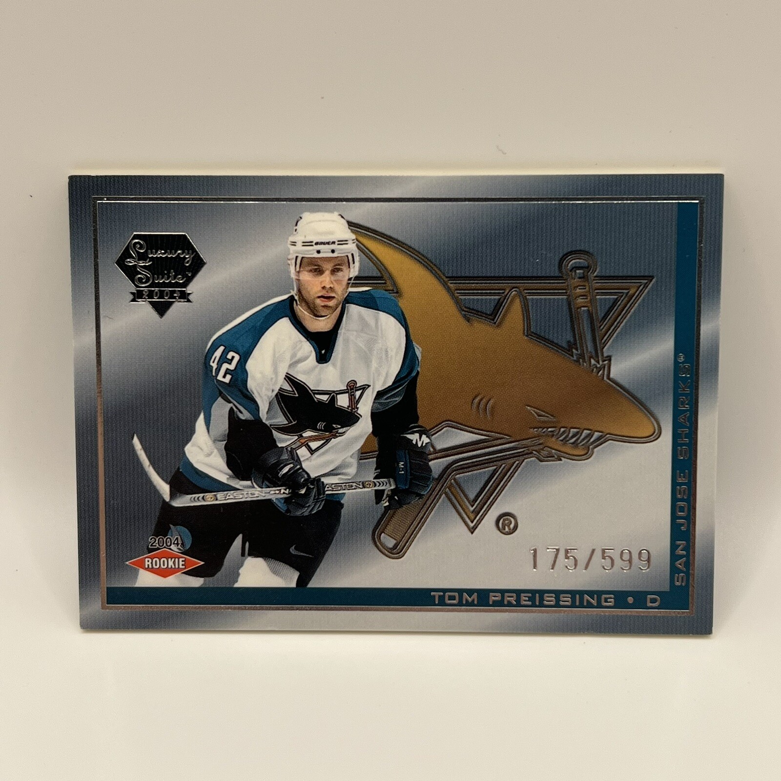 2003-04 Pacific Luxury Suite Tom Preissing RC #76 /599