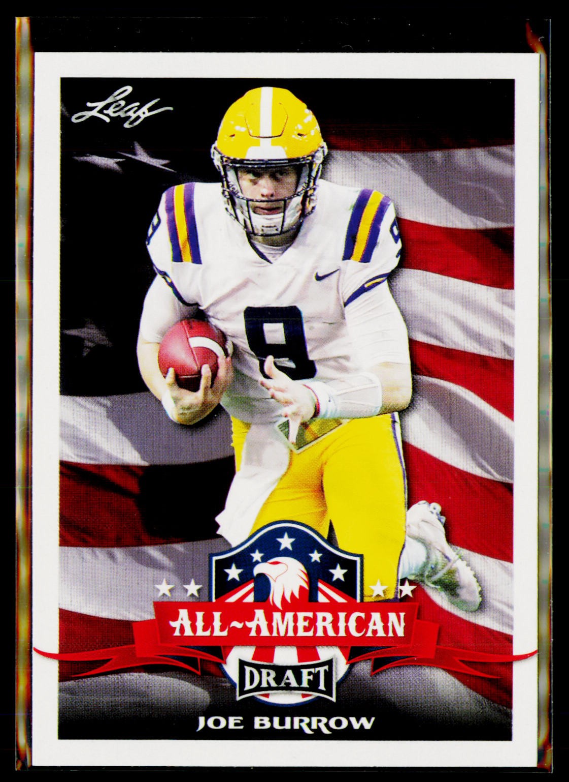 2020 Leaf Draft #61 Joe Burrow