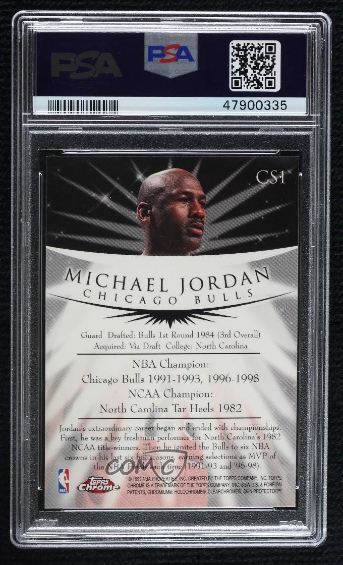 1998-99 Topps Chrome Champion Spirit Michael Jordan #CS1 HOF 9l4