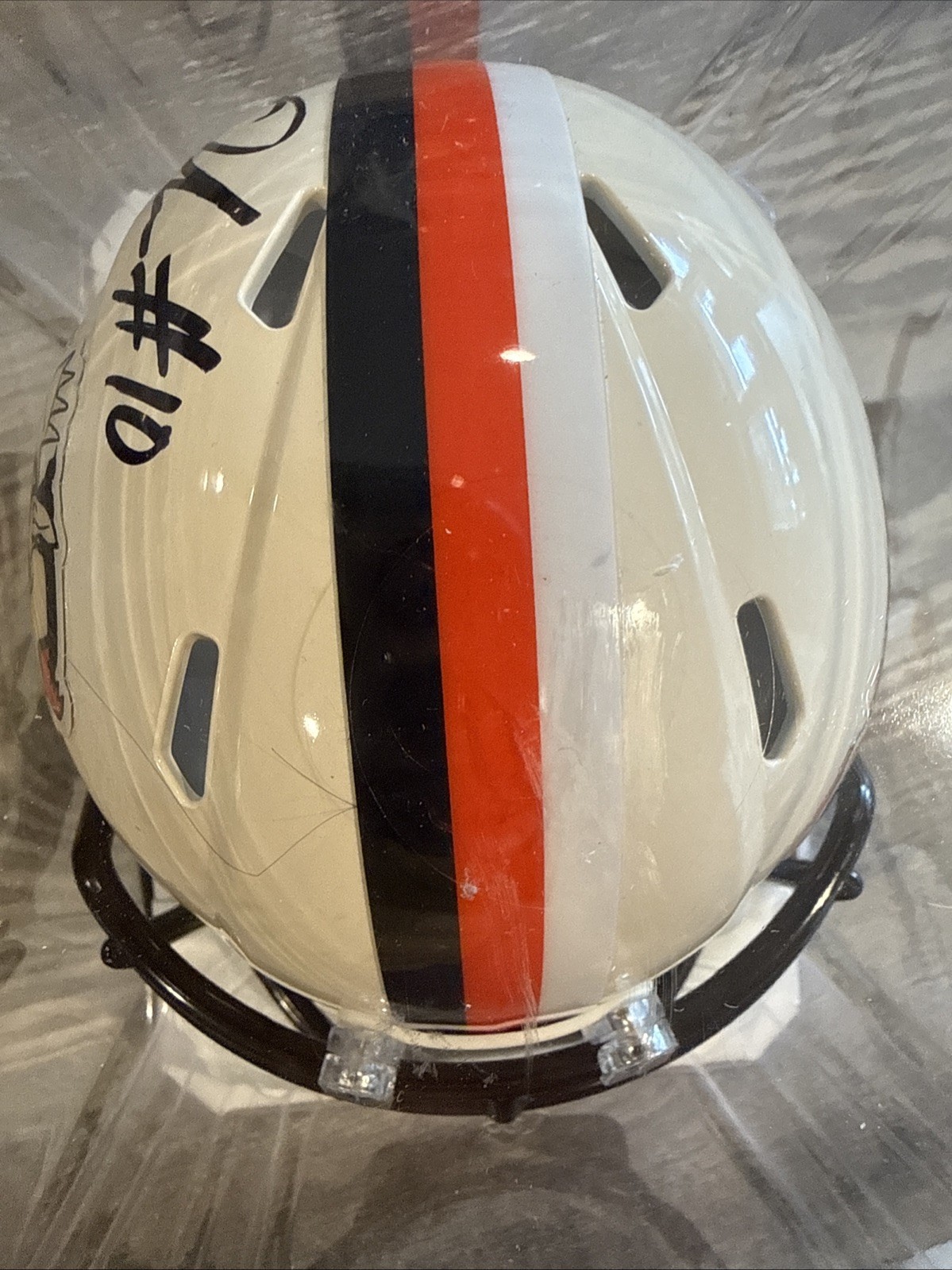 Quinshon Judkins Retro Mini Football Helmet Cleveland Browns