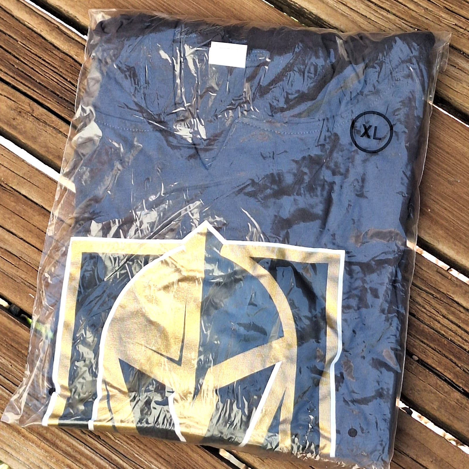 Vegas Golden Knights Men’s Sz XL Long Sleeve Hooded T-Shirt NHL VGK Palms Casino