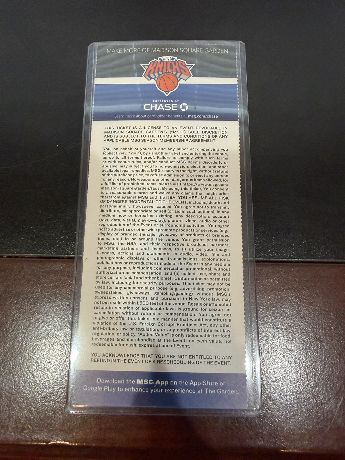 Dean Wade NBA Debut Ticket: Knicks vs. Cleveland Cavaliers – November 18, 2019