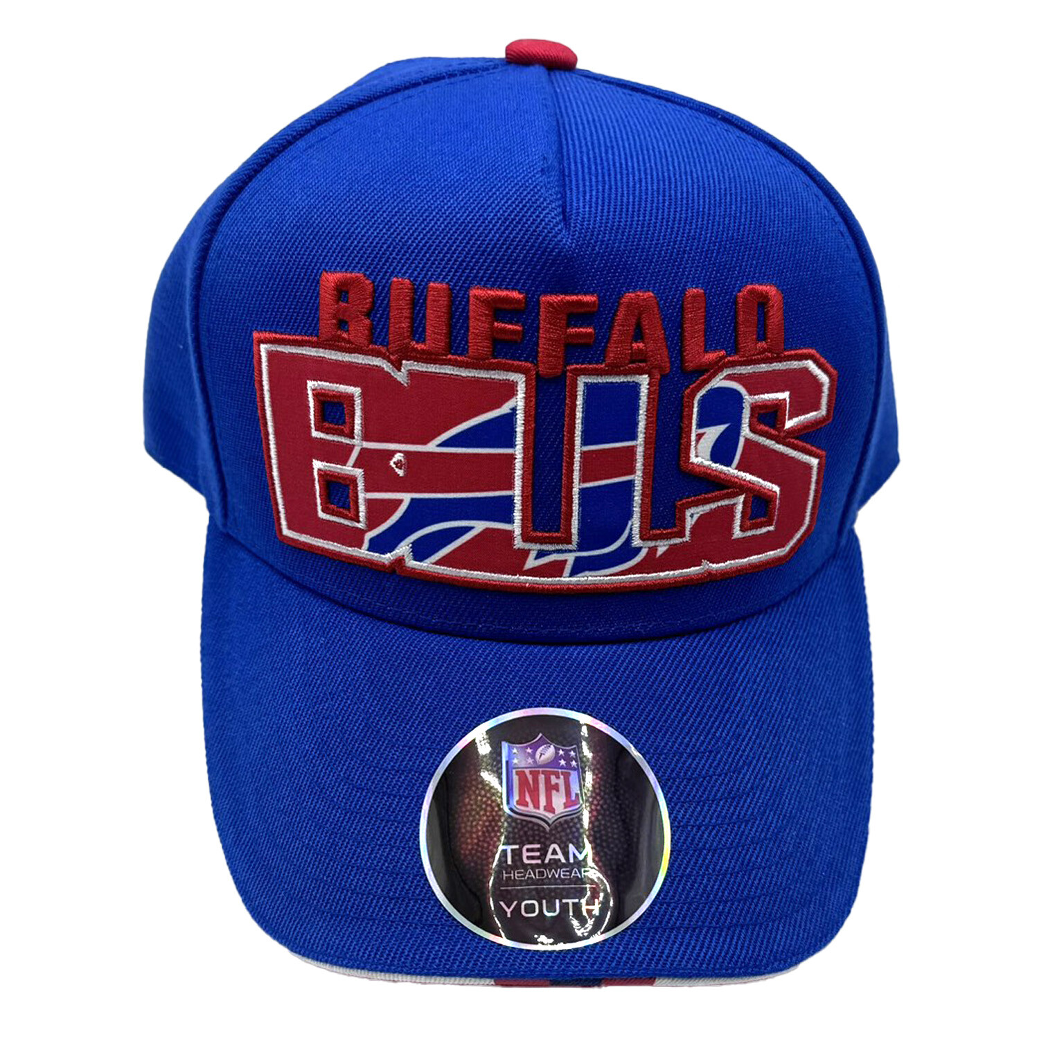 Outerstuff Youth Buffalo Bills On Trend Precurved A-Frame Snapback Hat – Royal