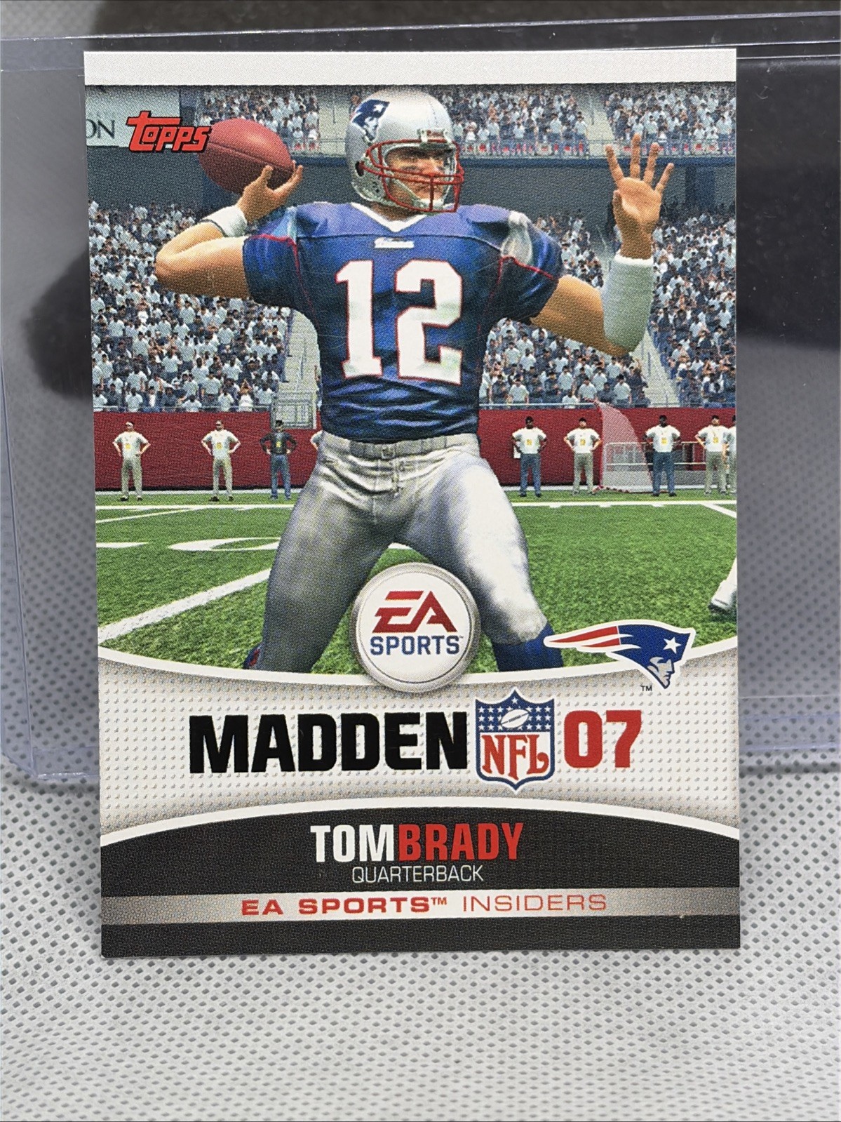 2006 Topps – Ea Sports Insiders Tom Brady #13