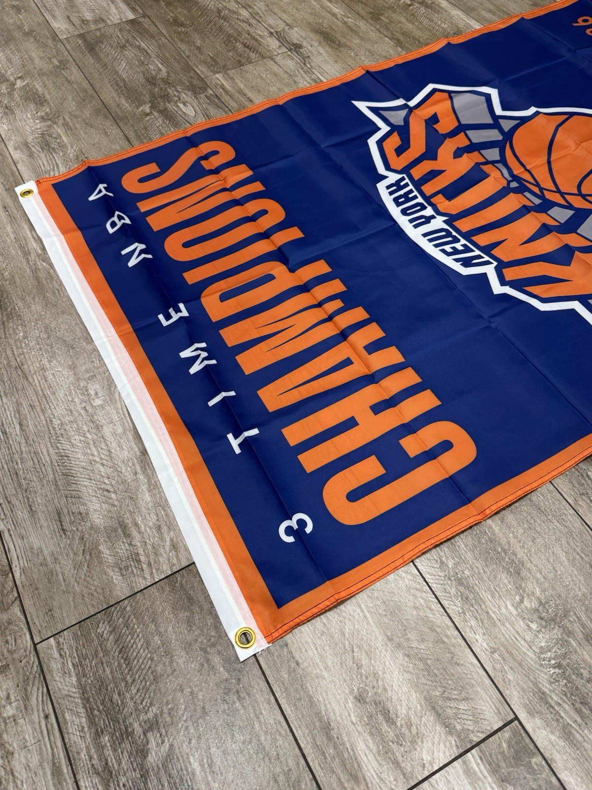 NEW YORK KNICKS 2026 NBA CHAMPIONS FLAG BANNER – 3×5 FT
