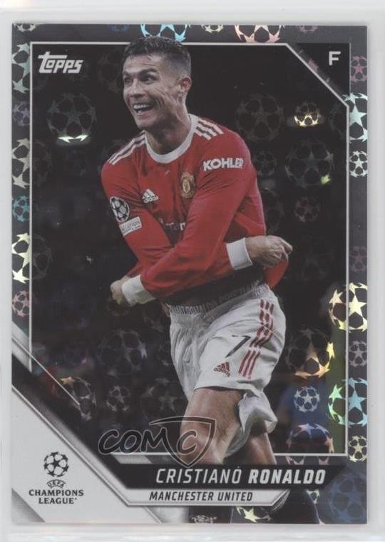 2021-22 Topps UEFA Champions League Starball Foil Cristiano Ronaldo #100 4k8