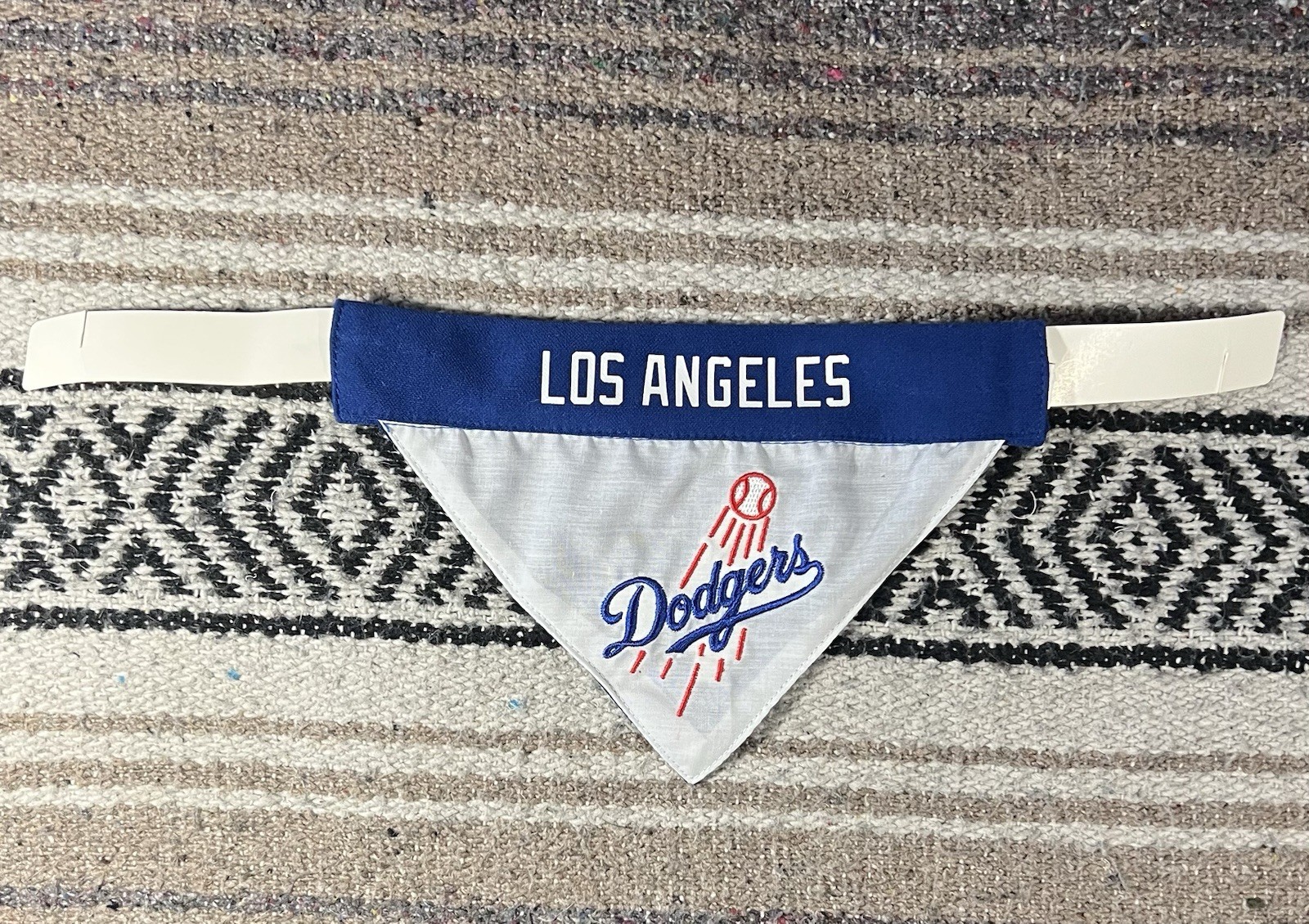 Los Angeles Dodgers Pet Bandana – For Cats Or Small/Medium Dogs – Double Sided