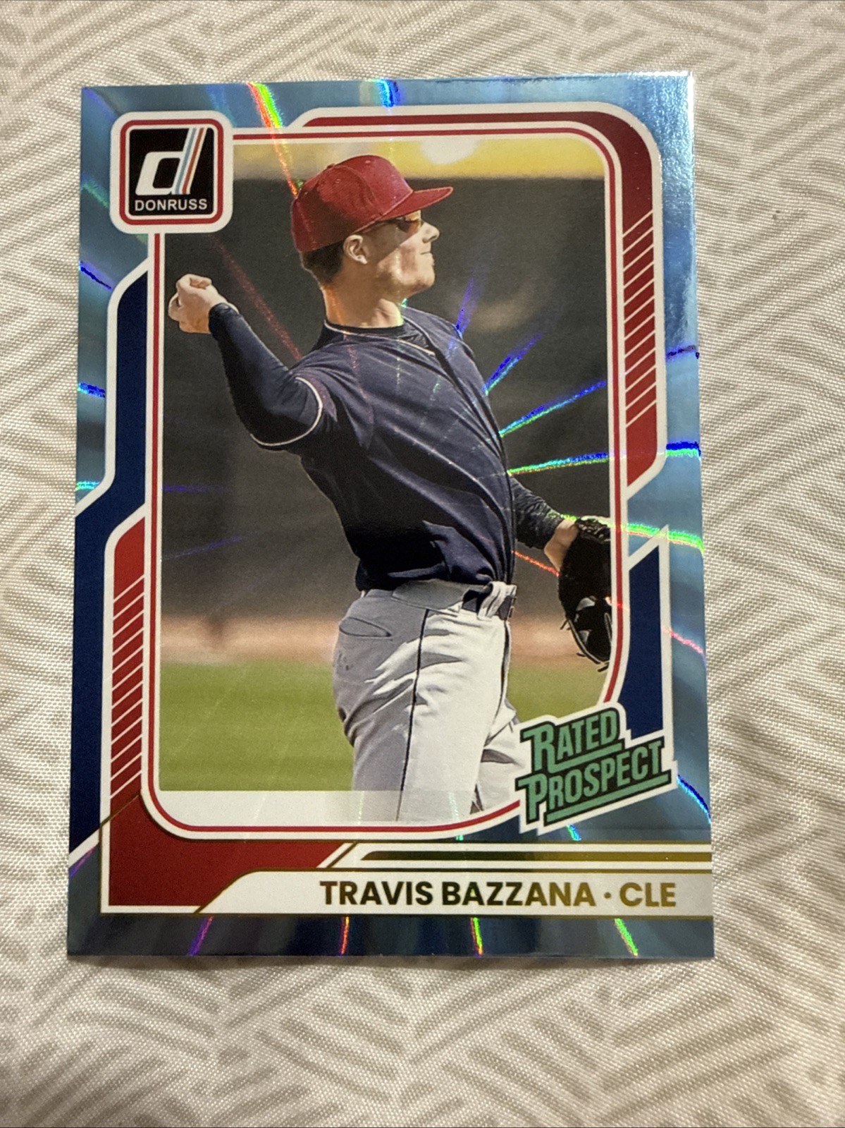 2026 Donruss Baseball – Travis Bazzana (RC) Rated Prospect Light Blue /249