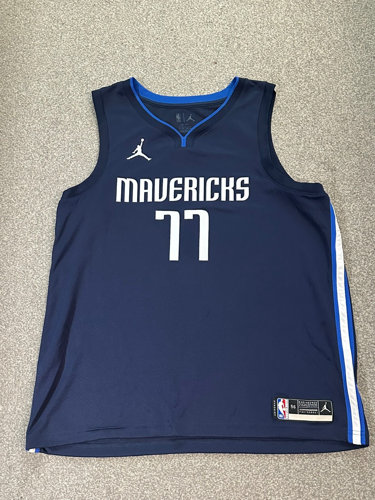 Jordan Brand Luka Doncic Dallas Mavericks Statement Edition Men Size 56 XXL