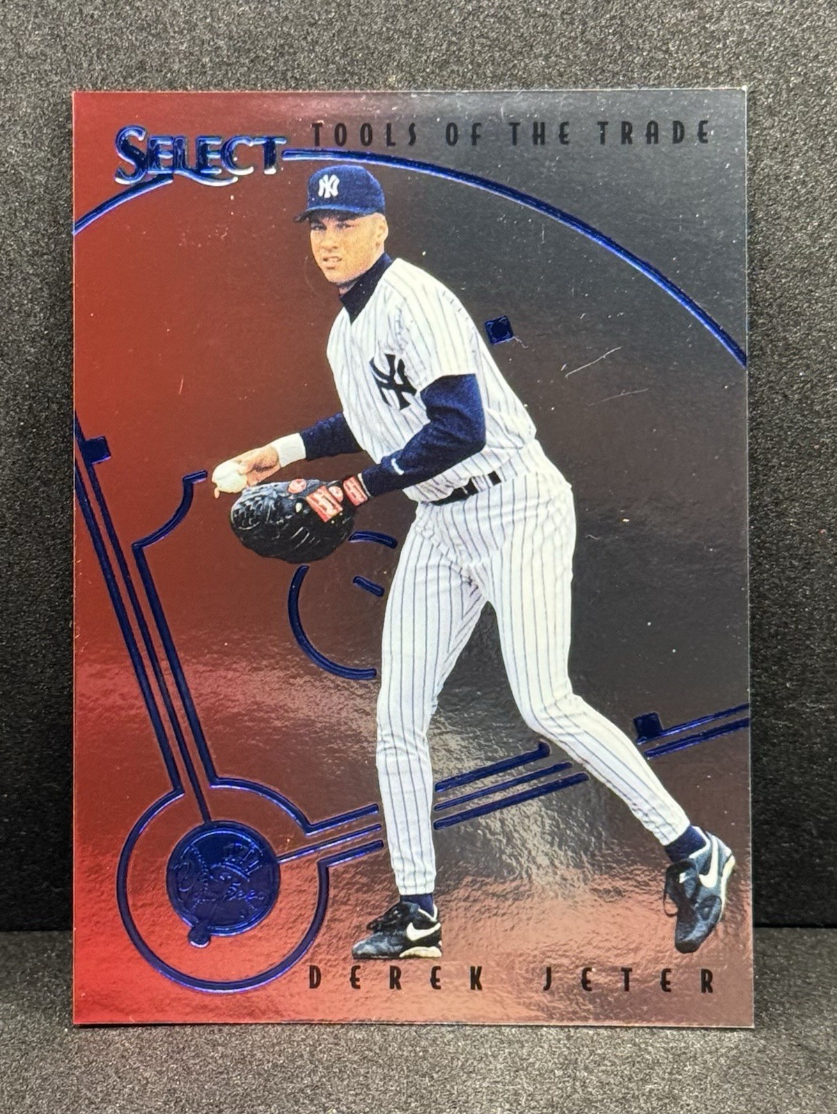 1997 Pinnacle Select Tools of the Trade 3 Card Lot – Jeter Maddux Ripken