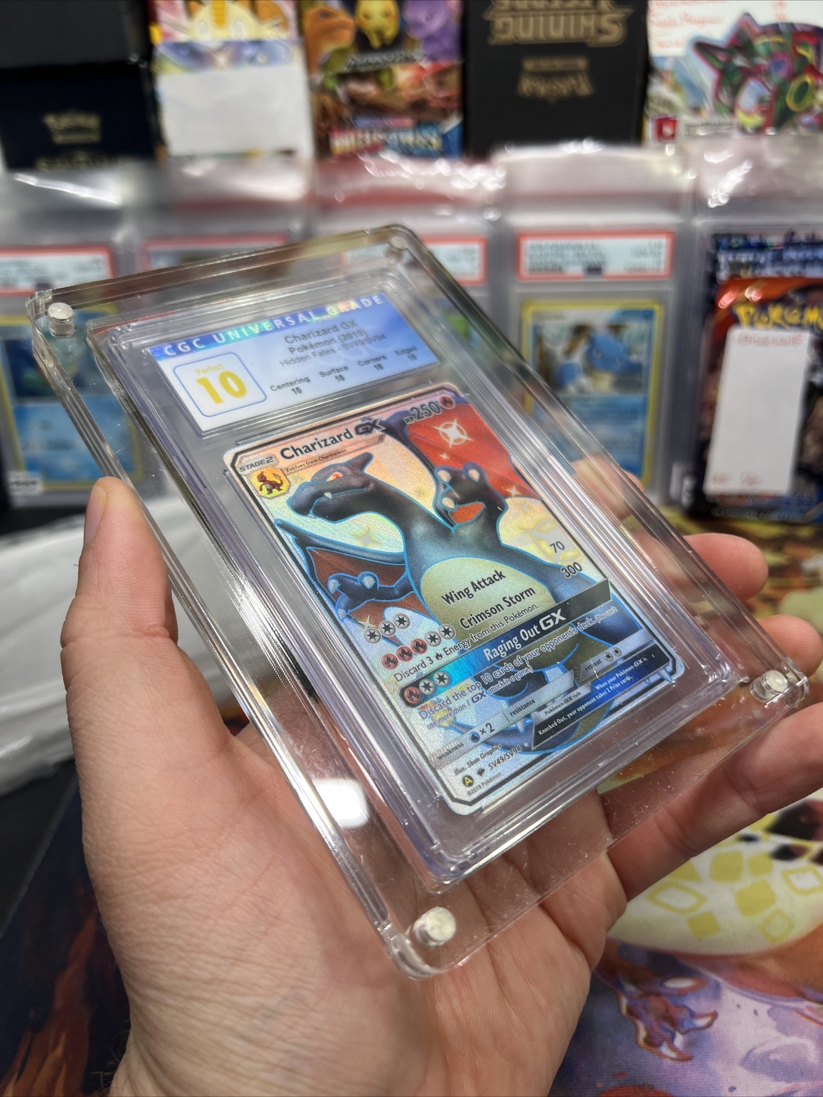 CGC or PSA or TAG SLAB DISPLAY CASE – MAGNETIC ACRYLIC