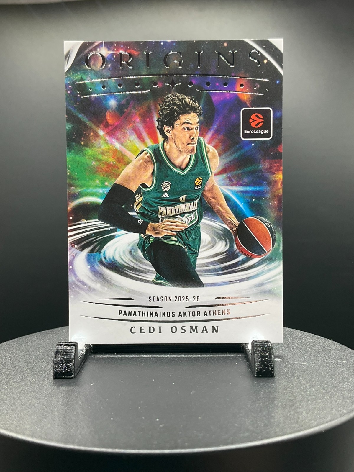 2025-26 Panini Origins EuroLeague #45 Cedi Osman, Panathinaikos AKTOR Athens