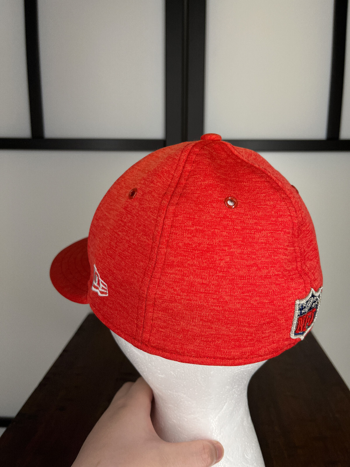 Kansas City Chiefs Hat Cap Fitted Adult 7 Red Polyester AFC West New Era 59Fifty