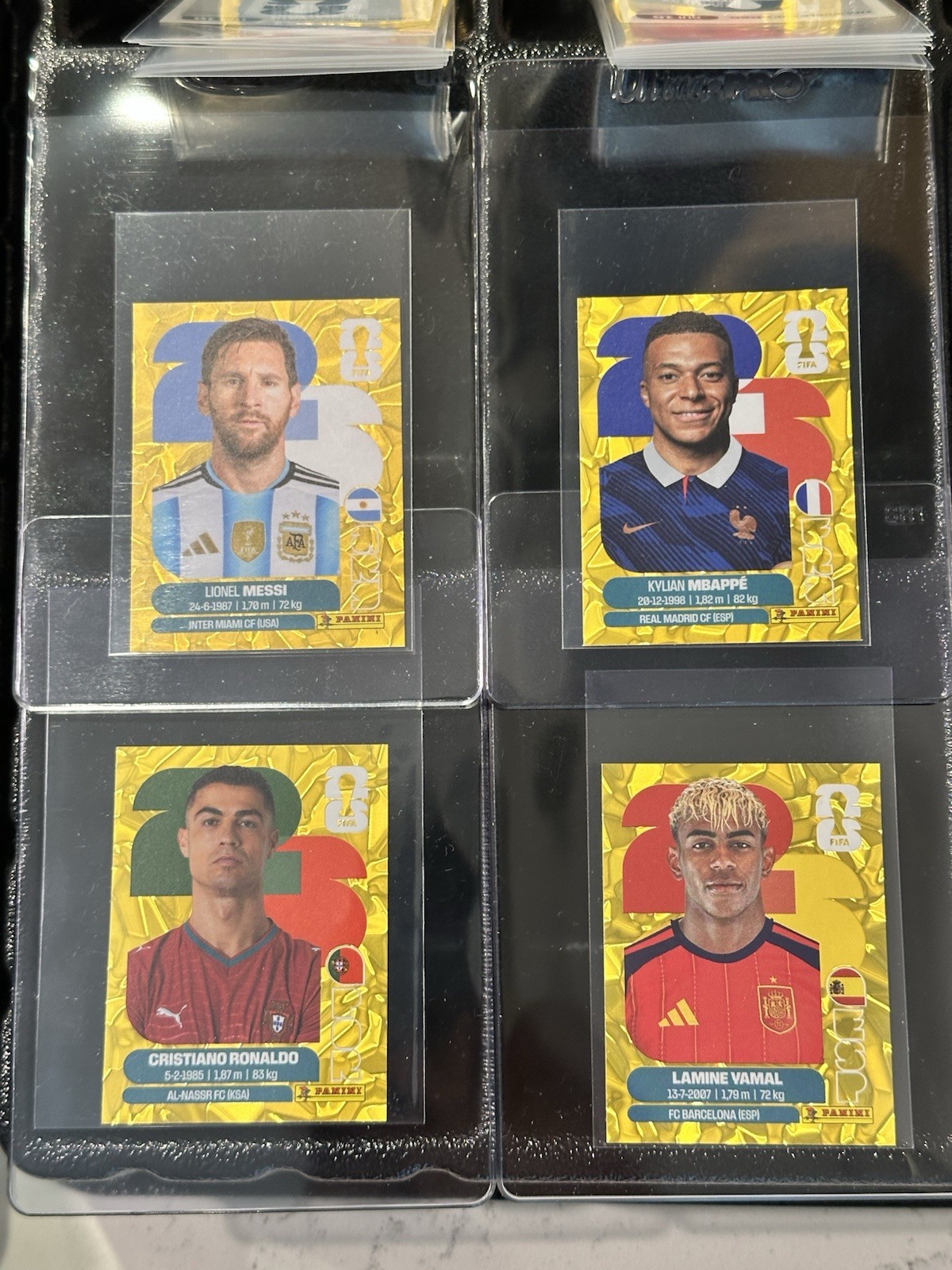 * YOU PICK * 2026 Panini FIFA Stickers IRQ IRAQ – GOLD CRUMPLE Limited