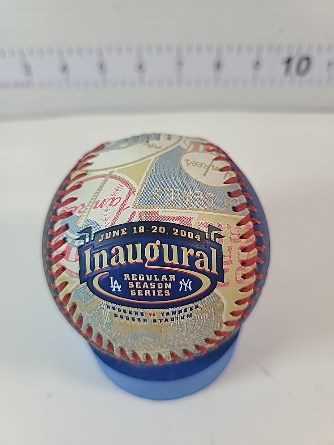 June 18-20 2004 Inaugural Regular Season Series Dodgers/Yankees Baseball