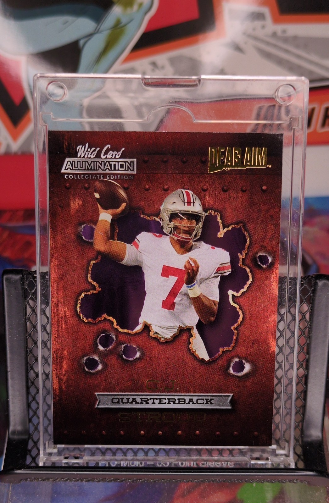 2021 Wild Card Alumination NIL Collegiate Edition – Dead Aim C.J. Stroud #ANDA-6