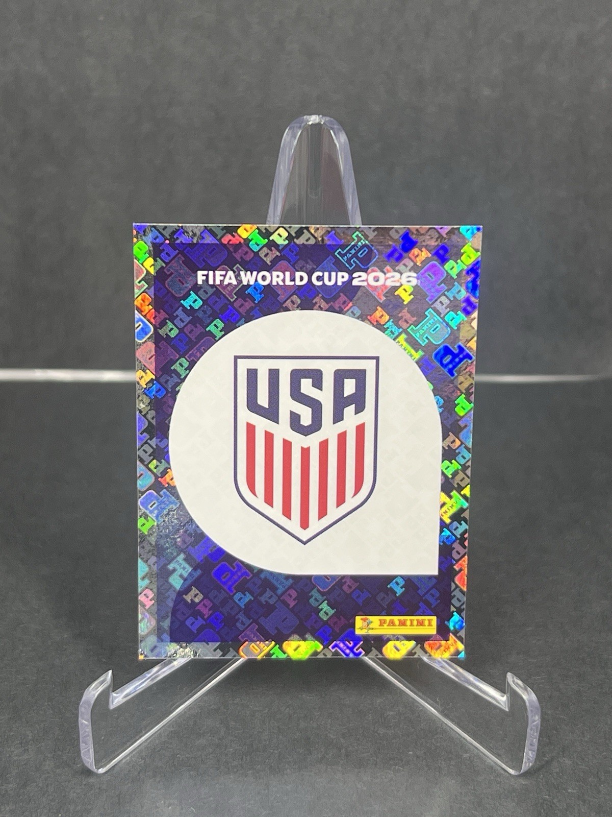 2026 Panini FIFA World Cup USA Team Logo #USA 1 Hologram Sticker