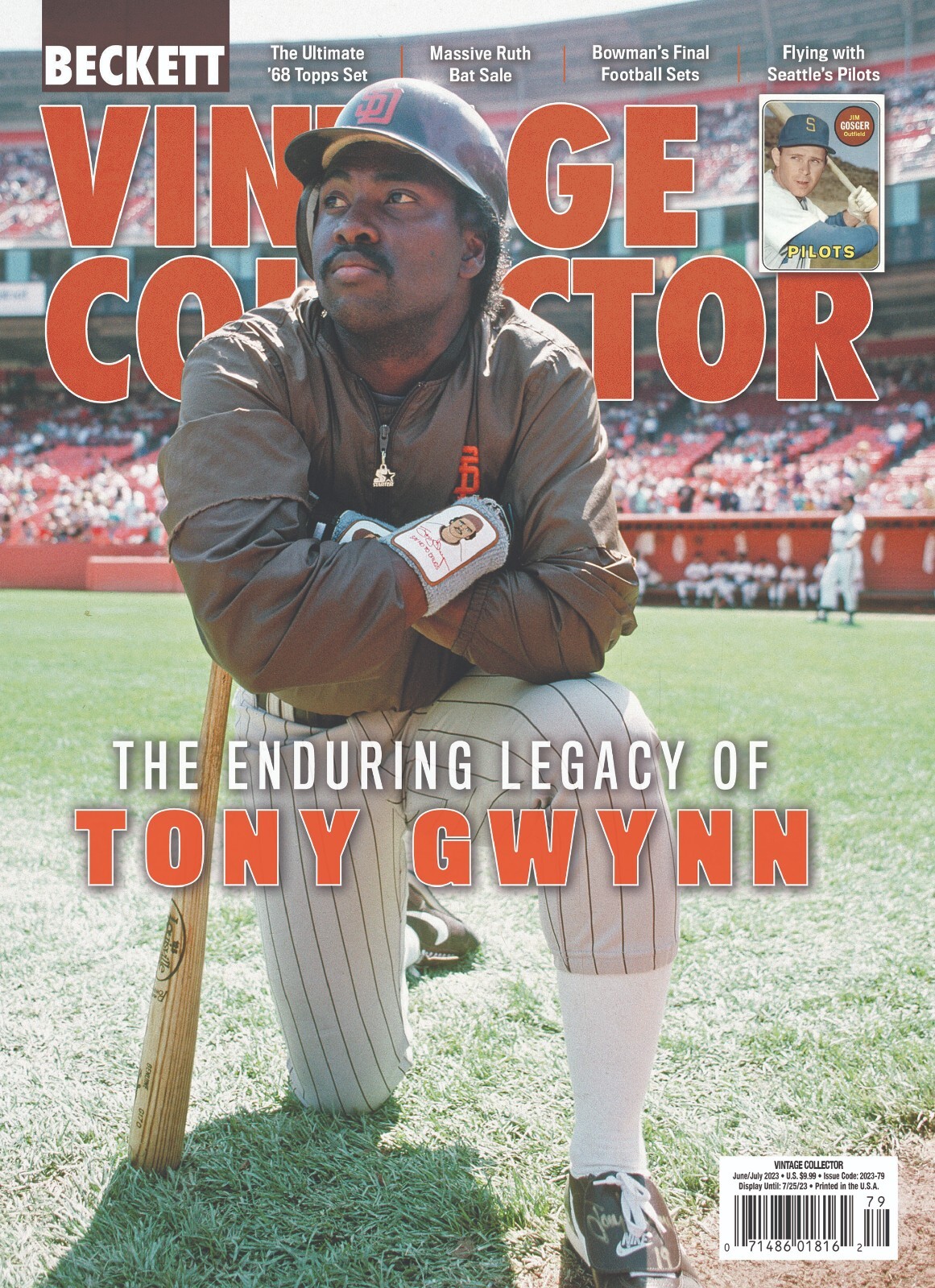 New OCT/NOV 2023 Beckett VINTAGE COLLECTOR Price Guide Magazine RICKEY HENDERSON