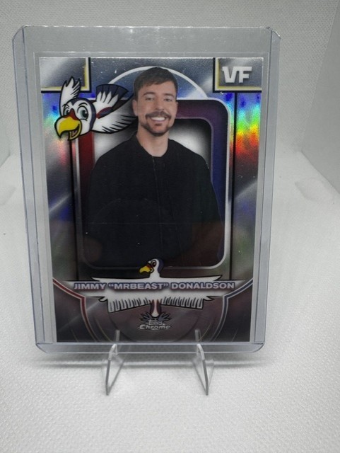 2026 Topps Chrome VeeFriends Jimmy MrBeast Donaldson CC-MB Creator Card Insert