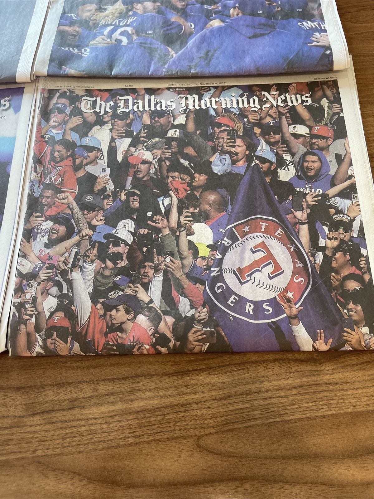 2023 Texas Rangers World Series Champions Dallas Morning News Newspaper FULL SET