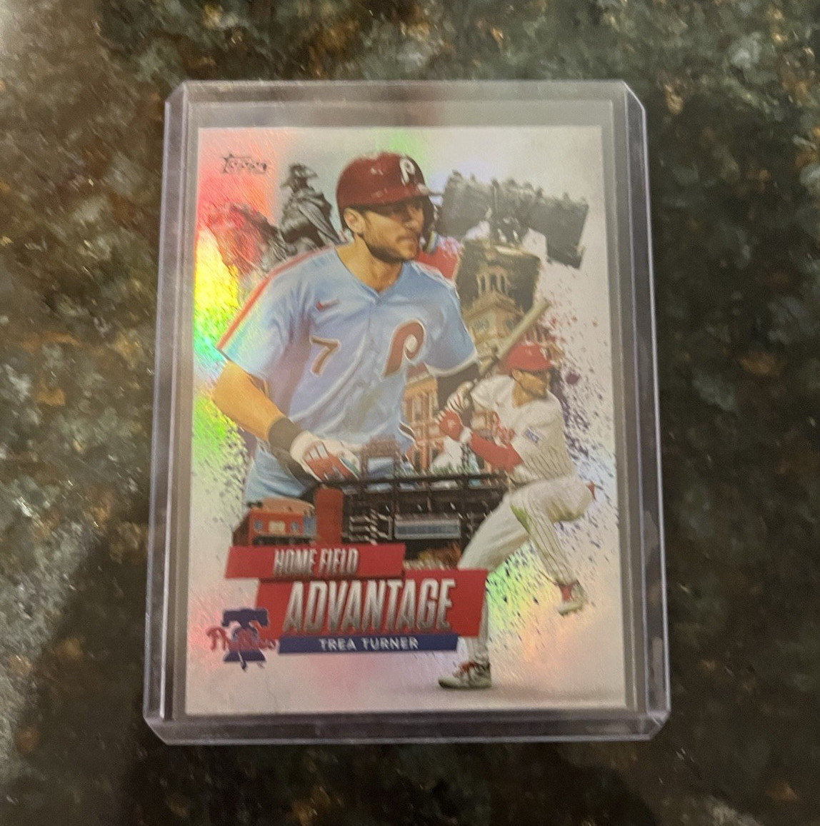 2025 Topps Series 2 Home Field Advantage #HA-34 Trea Turner Phillies