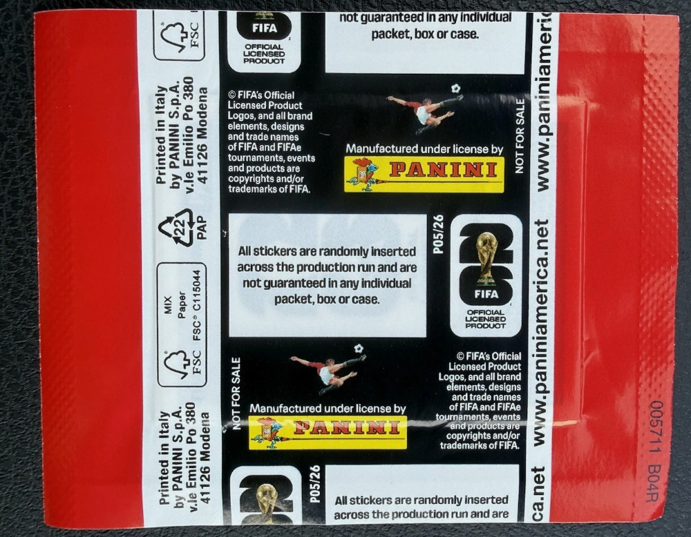 PANINI 2026 WORLD CUP PROMO PACK COCA COLA SOCCER STICKERS RARE VHTF