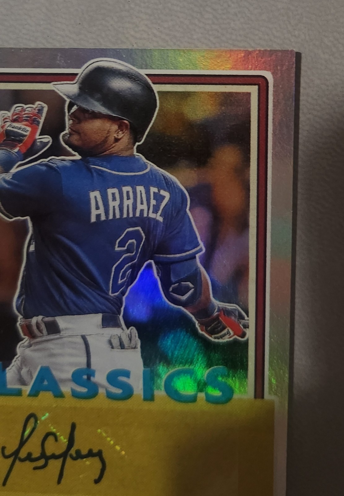 2020 Donruss Classics LUIS ARRAEZ AUTO Foil Holo #CA-LA Phillies/Giants/Marlins