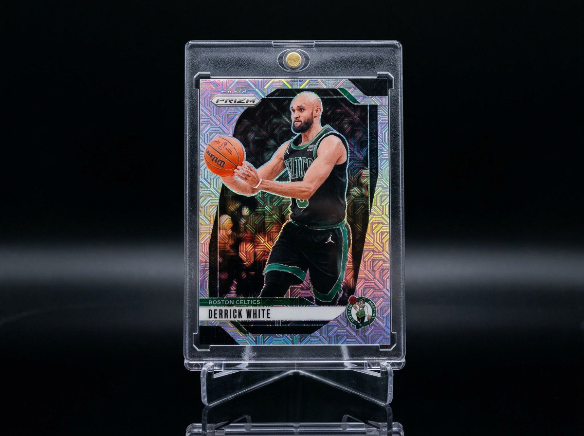 2024-25 Panini Prizm Derrick White Mojo /25 – Rare Holo SSP Celtics NBA Card 🔥
