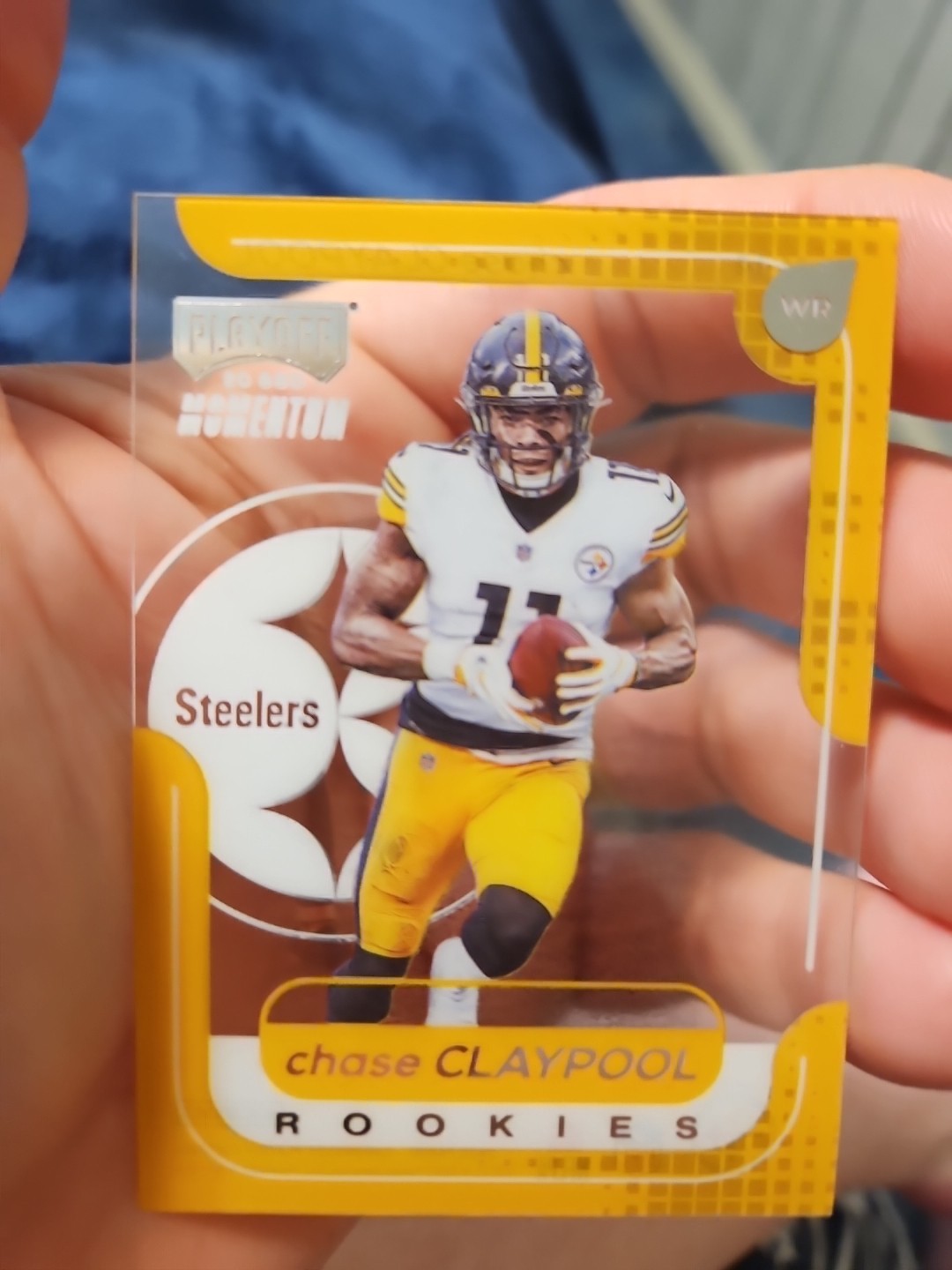 2020 Chronicles Chase Claypool Playoff Momentum SSD Rookies RC #M-14 Steelers