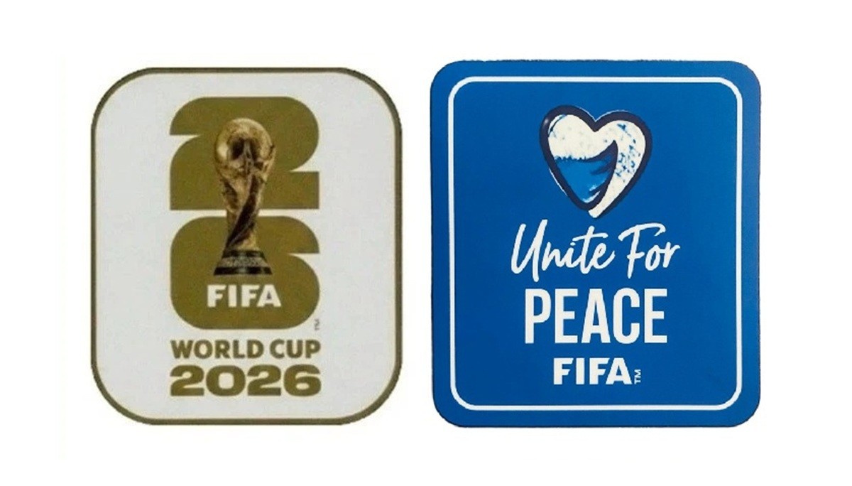 FIFA 2026 World Cup Unite For Peace Patch Football Soccer