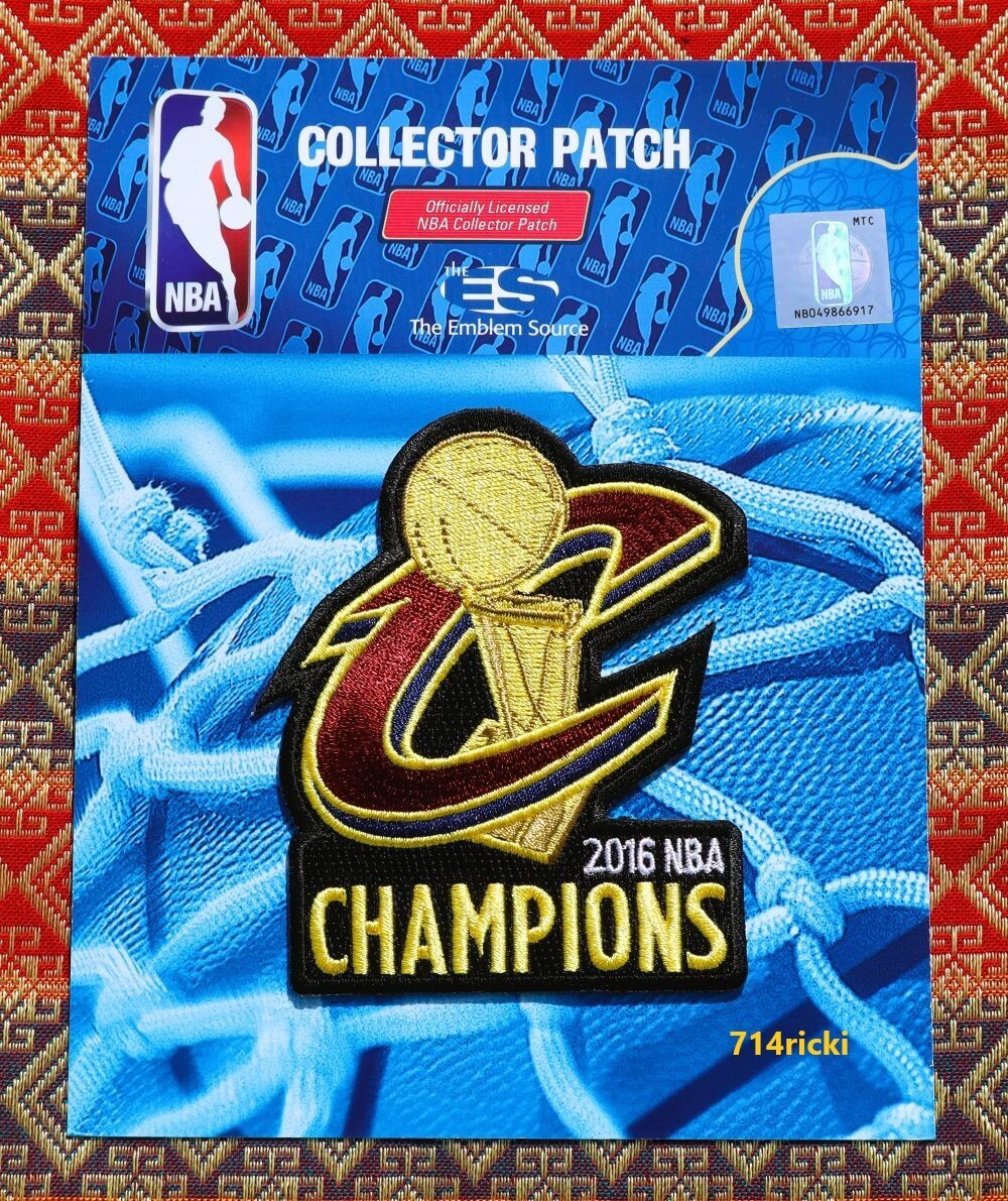 2016 NBA Finals Champions Cleveland Cavaliers Ring Ceremony Patch Collector