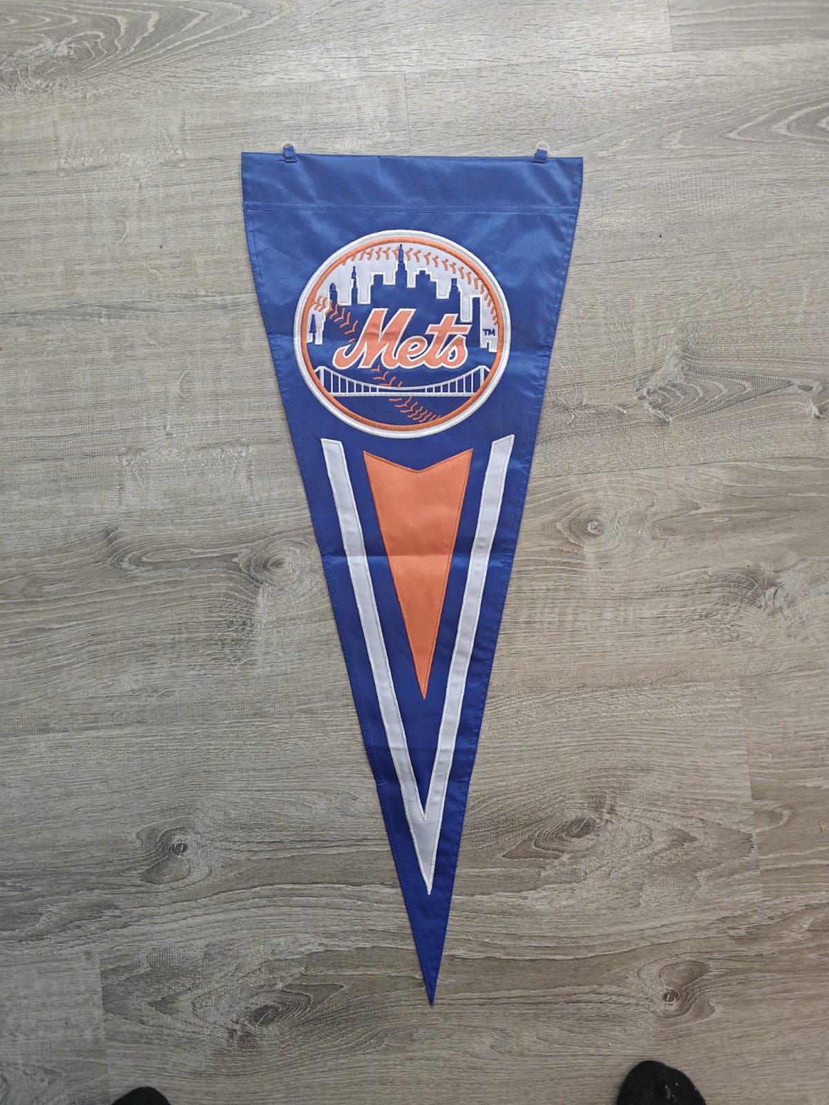 New York Mets NYM MLB 12 in X 30 in Pennant