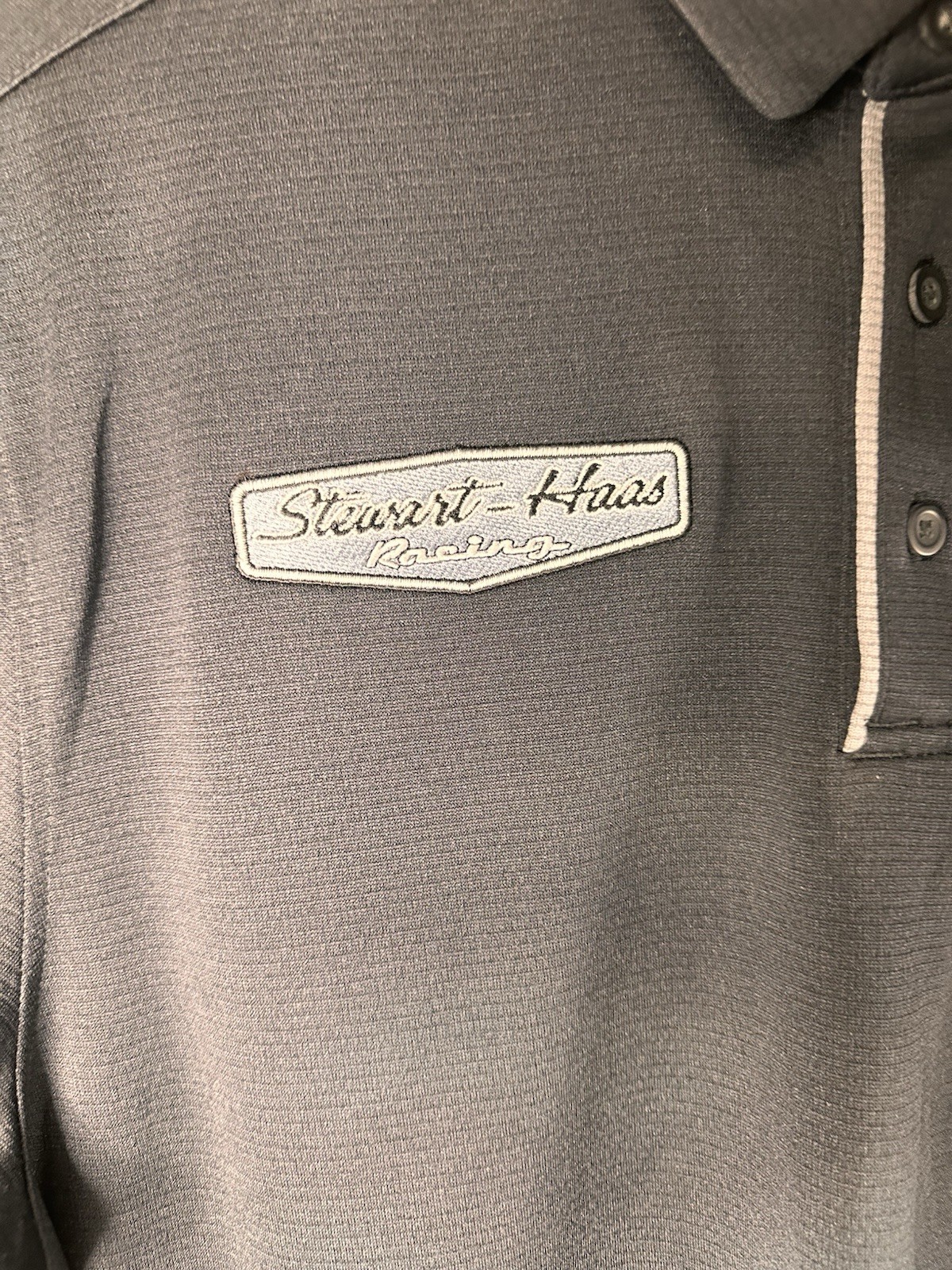 NASCAR Stewart-Haas Racing Under Armour Men’s Size L Polo Shirt