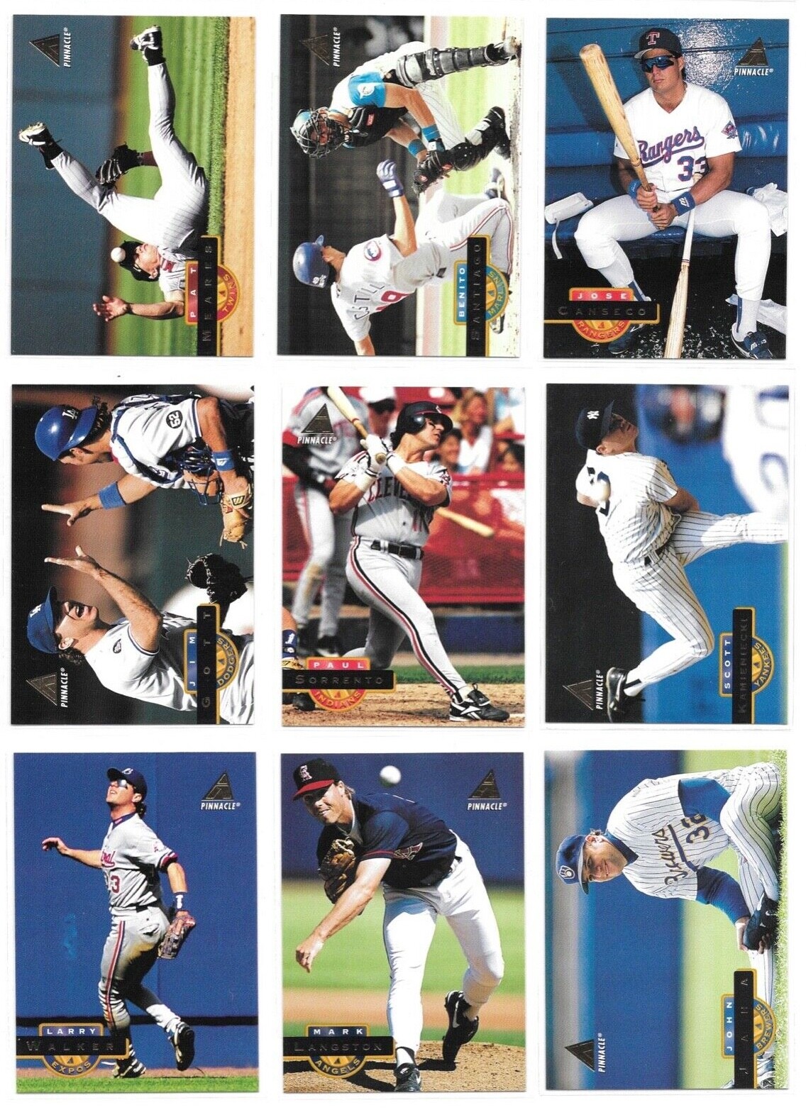 1994 Pinnacle Baseball Trading Cards / Choose From List #s 251-500 / mb19