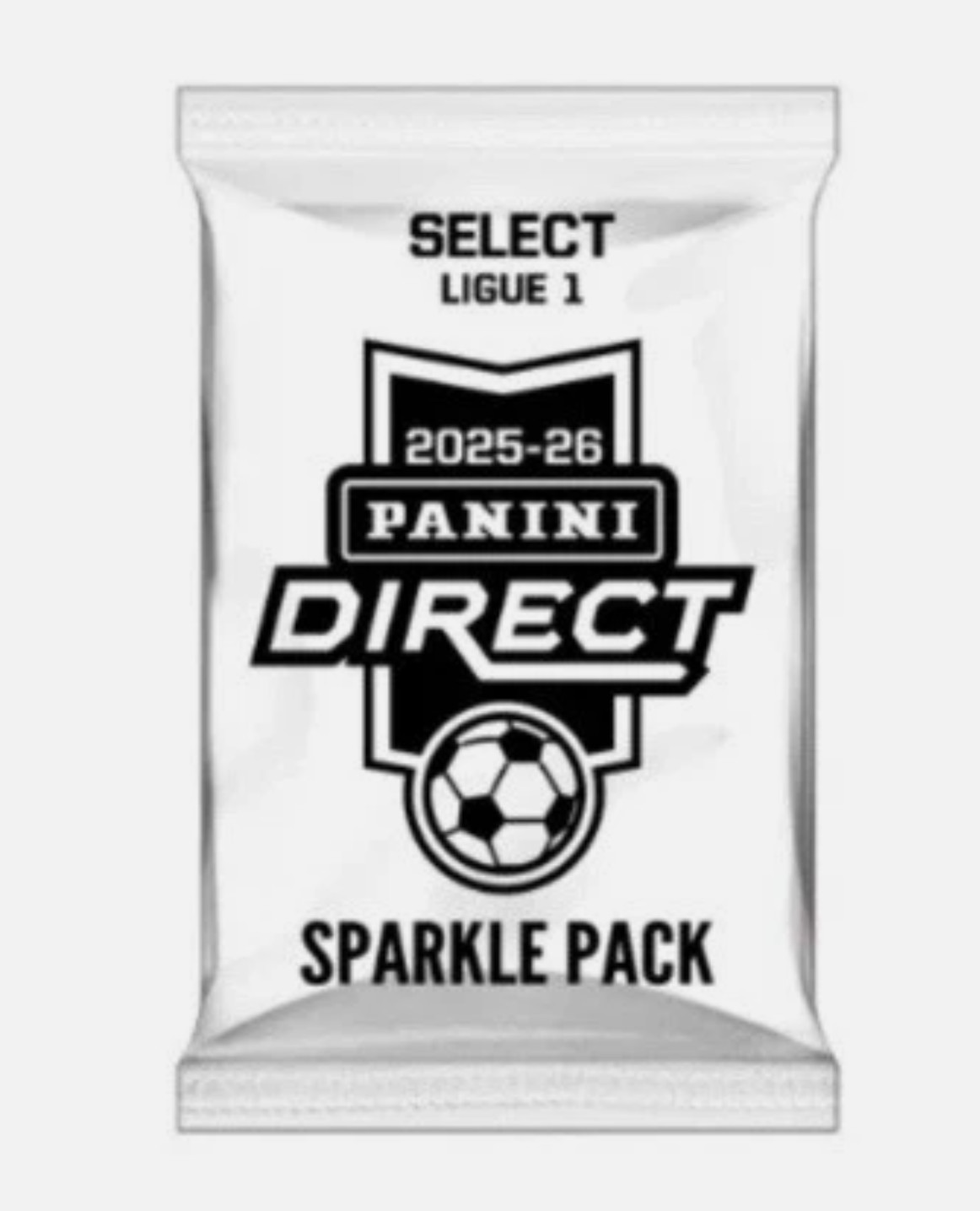 Lot Of 10 – 2025-26 Panini Select Ligue 1 FIFA Soccer White Sparkle Pack