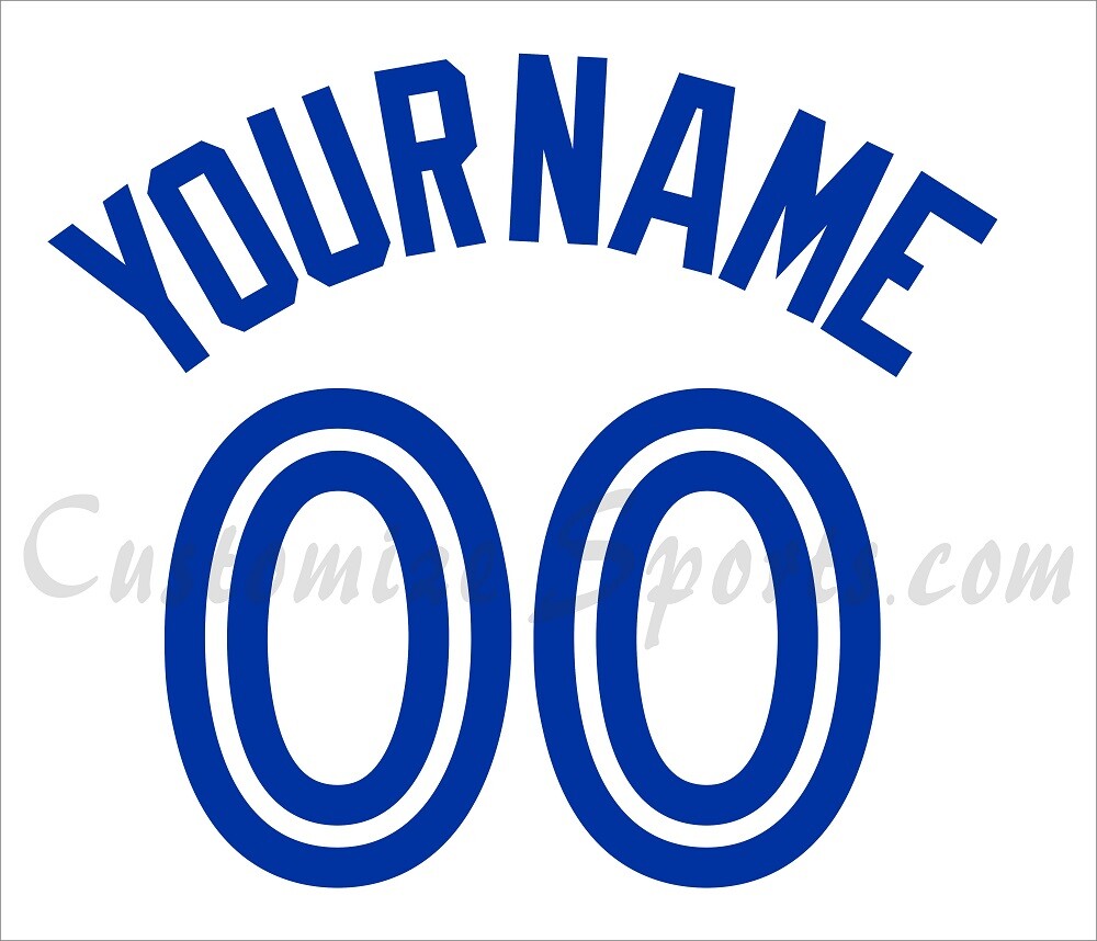 Baseball Toronto Blue jays Customized Number Kit for 2012-2015 Home Uniform